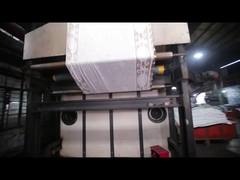 Verwarming met thermische olie Continuous Textile Steamer Machine For High Temperature